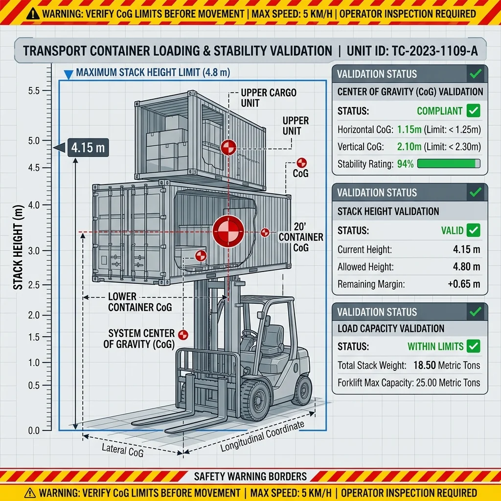 Stacking Mechanical Verification Schematic